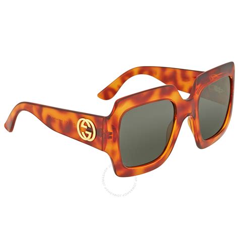 gucci oversize glasses|gucci brown havana oversized sunglasses.